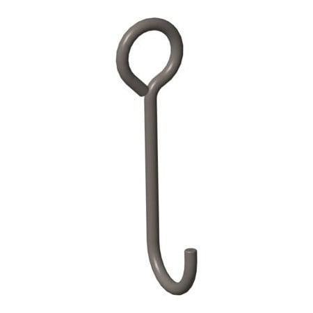 M&W 1/4Dia. X 10 Working Length J-Hook Style B